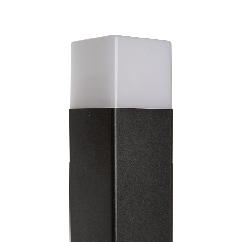 Светильник садово-парковый Feron DH0205, столб,  E27 230V, черный от компании Ферон по цене 