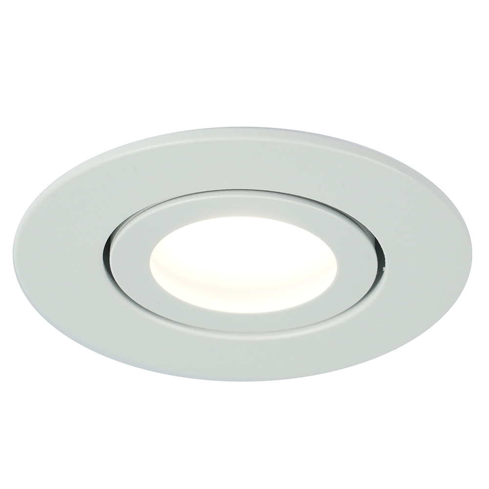 Светильник встраиваемый Feron DL1101 потолочный MR11 G5.3, GU10 белый от компании Ферон за 