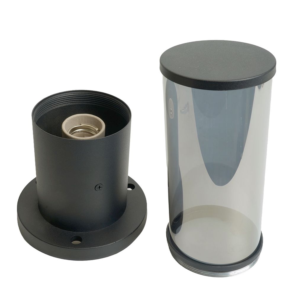 Светильник садово-парковый Feron DH1303, столб,  E27 230V, черный от компании Ферон по цене 