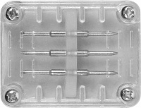 Соединитель для квадр. дюралайта LED-F3W, пластик (продажа упаковкой), LD126 артикул 26104 Соединитель для квадр. дюралайта LED-F3W, пластик (продажа упаковкой), LD126 артикул 26104