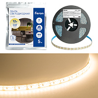 Светодиодная Светодиодная LED лента Feron LS626, 180SMD(2835)/m 17W/m 12V 5000*10*1,22мм 3000К IP65 Артикул 51638 Светодиодная Светодиодная LED лента Feron LS626, 180SMD(2835)/m 17W/m 12V 5000*10*1,22мм 3000К IP65 Артикул 51638