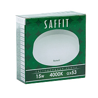 Лампа светодиодная SAFFIT SBGX5315 GX53 15W 230V 4000K 55192 Лампа светодиодная SAFFIT SBGX5315 GX53 15W 230V 4000K 55192