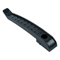 Держатель кабеля для прямого монтажа односторонний ДКО-2 STEKKER PMHR1B, черный (20 шт в упаковке) 50757