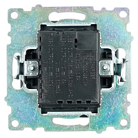 Розетка 2-местная USB + type C (механизм), STEKKER GLS10-7116-05, 250B, 3А, серия Катрин, черный 50055