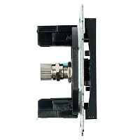 Розетка телевизионная 1-местная (механизм), STEKKER GLS00-7108-05, 75 Ом, 5-862МГц, серия Катрин, черный 39614 Розетка телевизионная 1-местная (механизм), STEKKER GLS00-7108-05, 75 Ом, 5-862МГц, серия Катрин, черный 39614