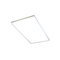 Универсальная светодиодная панель MASTER ДВО 18W-4000К-595х295х40-опал с акустическим датчиком IP40 