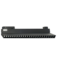 Светильник светодиодный Feron MGN301 трековый низковольтный 24W, 2160 Lm, 4000К, 30 градусов, черный серия LensFold Артикул 48720 Светильник светодиодный Feron MGN301 трековый низковольтный 24W, 2160 Lm, 4000К, 30 градусов, черный серия LensFold Артикул 48720