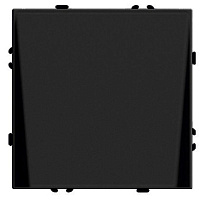 Заглушка (механизм), серия Эмили, черный уголь, soft touch, RST00-5116-05 49857 Заглушка (механизм), серия Эмили, черный уголь, soft touch, RST00-5116-05 49857