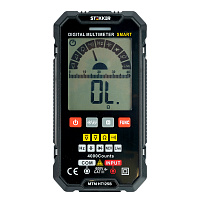 MTM HT125B Мультиметр цифровой, 4000 отсчетов, 2 батареи тип ААА 1,5В, автоматический, черный  MTM HT125B Мультиметр цифровой, 4000 отсчетов, 2 батареи тип ААА 1,5В, автоматический, черный