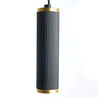Светильник потолочный Feron ML1908 Barrel GATSBY levitation на подвесе MR16 35W, 230V, чёрный, античное золото 55*200 48853 Светильник потолочный Feron ML1908 Barrel GATSBY levitation на подвесе MR16 35W, 230V, чёрный, античное золото 55*200 48853