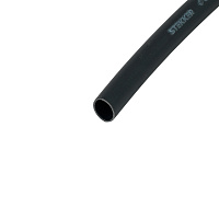 HSTG-642-100BK Термоусадочная трубка клеевая 6,4/2,0 длина 100 см., усадка 3:1, черный 39753