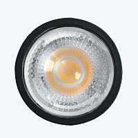 Лампа светодиодная Feron.PRO LB-1607 GU10 7W 175-265V 2700K  в черном корпусе 48954 Лампа светодиодная Feron.PRO LB-1607 GU10 7W 175-265V 2700K  в черном корпусе 48954