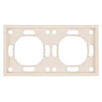 Рамка STEKKER, PFR00-5002-08 2-местная, серия Эмили, кашемир, soft touch 49911