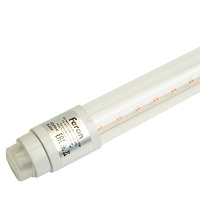 Лампа светодиодная для растений T8 Feron LB-7063 G13 стекло 0,6м 11W 175-265V красно-синий спектр 51662 Лампа светодиодная для растений T8 Feron LB-7063 G13 стекло 0,6м 11W 175-265V красно-синий спектр 51662