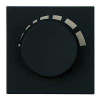 Выключатель диммирующий (механизм), STEKKER, 250В, 1200W, серия Мия, RSW10-3106-05, черный бархат 50568