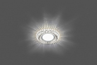 Светильник встраиваемый с белой LED подсветкой Feron CD904 потолочный MR16 G5.3 прозрачный Светильник встраиваемый с белой LED подсветкой Feron CD904 потолочный MR16 G5.3 прозрачный
