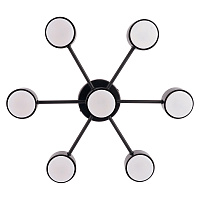Светильник потолочный GX53 15Wx7, 230V, черный, AL269 GELA  Feron 53100