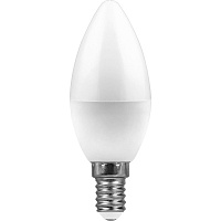 Лампа светодиодная Feron LB-570 Свеча E14 9W 175-265V 4000K 25799 Лампа светодиодная Feron LB-570 Свеча E14 9W 175-265V 4000K 25799