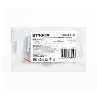 Клемма монтажная с/з STEKKER, LD294-5103, для подключения фазных проводников 3 полюса, 3 контактные группы (3 ввода, 3 вывода на полюс)  39790 Клемма монтажная с/з STEKKER, LD294-5103, для подключения фазных проводников 3 полюса, 3 контактные группы (3 ввода, 3 вывода на полюс)  39790