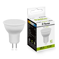Лампа светодиодная Feron LB-760 MR16 G5.3 11W 175-265V 4000K 38138 Лампа светодиодная Feron LB-760 MR16 G5.3 11W 175-265V 4000K 38138