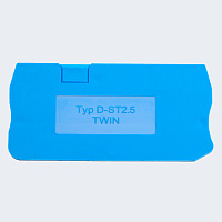 Торцевая заглушка для ЗНИ LD573 2,5 мм² (JXB PT 2,5), синий LD582-1-25 49270 Торцевая заглушка для ЗНИ LD573 2,5 мм² (JXB PT 2,5), синий LD582-1-25 49270