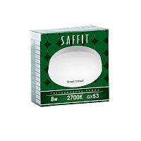 Лампа светодиодная SAFFIT SBGX5308 GX53 8W 230V 2700K 55185 Лампа светодиодная SAFFIT SBGX5308 GX53 8W 230V 2700K 55185