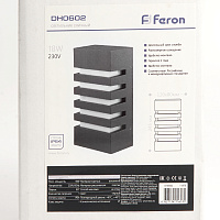 Светильник садово-парковый Feron DH0602,на стену, E27 230V, черный 11876 Светильник садово-парковый Feron DH0602,на стену, E27 230V, черный 11876