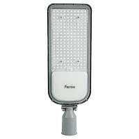 Светодиодный уличный консольный светильник Feron SP3050 150W 5000K 230V, серый 41272