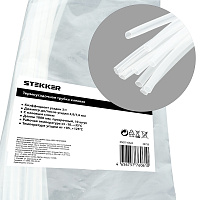 Термоусадочная трубка клеевая STEKKER HSTG-482-100TR, длина 100 см., коэф. усадки 3:1, прозрачный 39759