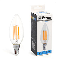 Лампа светодиодная Feron LB-717 Свеча E14 15W 230V 6400K 38259 Лампа светодиодная Feron LB-717 Свеча E14 15W 230V 6400K 38259