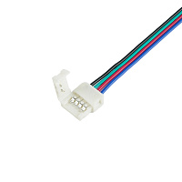 Соединительный провод для светодиодных лент RGB/10мм, LD105 Артикул 23067 Соединительный провод для светодиодных лент RGB/10мм, LD105 Артикул 23067