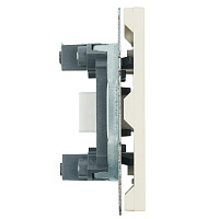Розетка HDMI 2.0 Type A (механизм), STEKKER, серия Эмили, RST00-5118-08, кашемир, soft touch 50169 Розетка HDMI 2.0 Type A (механизм), STEKKER, серия Эмили, RST00-5118-08, кашемир, soft touch 50169