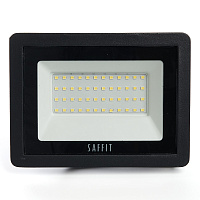 Светодиодный прожектор SAFFIT SFL90-50 IP65 50W 6400K черный 55066 Светодиодный прожектор SAFFIT SFL90-50 IP65 50W 6400K черный 55066