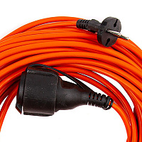 STD08-21-20 Удлинитель-шнур 1-местный ПВС б/з 2*1,5мм2, IP54, 20м, 16А, серия Standart 50340