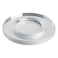 Светильник встраиваемый с белой LED подсветкой Feron CD8160 потолочный MR16 G5.3 белый Светильник встраиваемый с белой LED подсветкой Feron CD8160 потолочный MR16 G5.3 белый