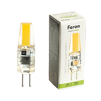 Лампа светодиодная Feron LB-423 G4 3W 230V 4000K 51168 Лампа светодиодная Feron LB-423 G4 3W 230V 4000K 51168