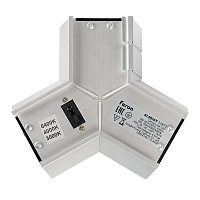 Светильник коннектор Feron AL4036Y 5W 550Lm 3000К-4000К-6400K, Y-образный, с ручным переключением режимов, серебро, 148*128*70мм возмож. соедин. в линию, серия RetailRay  Светильник коннектор Feron AL4036Y 5W 550Lm 3000К-4000К-6400K, Y-образный, с ручным переключением режимов, серебро, 148*128*70мм возмож. соедин. в линию, серия RetailRay