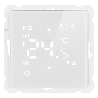 Терморегулятор Wi-Fi (механизм), STEKKER, 250В, 3500Вт, серия Катрин, GLS00-7119-01, белый 50374