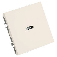 Розетка HDMI 2.0 Type A (механизм), STEKKER, серия Эмили, RST00-5118-08, кашемир, soft touch 50169 Розетка HDMI 2.0 Type A (механизм), STEKKER, серия Эмили, RST00-5118-08, кашемир, soft touch 50169