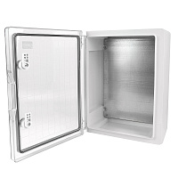 Корпус пластиковый ЩМПп STEKKER EBX60-6/06-65 IP65 c прозрачной дверью (400*300*165) пластик, серия ArcaWP65+ 50721