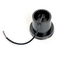 Светодиодный светильник тротуарный (грунтовый) Feron SP2801, 3W, AC/DC12-24V, низковольтный, 4000К, черный,100*H80mm, вн.диаметр: 70mm, IP67  48345 Светодиодный светильник тротуарный (грунтовый) Feron SP2801, 3W, AC/DC12-24V, низковольтный, 4000К, черный,100*H80mm, вн.диаметр: 70mm, IP67  48345