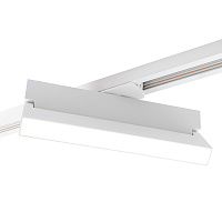 Светильник трековый светодиодный на шинопровод 12W, 960 Lm, 4000К, 110 градусов, белый, Feron AL149  серия MattFold Артикул 51719