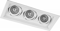 Светильник встраиваемый Feron DLT203 потолочный MR16 G5.3 белый Светильник встраиваемый Feron DLT203 потолочный MR16 G5.3 белый