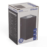 Светильник уличный светодиодный Feron DH055, 2*5W, 800Lm, 4000K, серый 48488 Светильник уличный светодиодный Feron DH055, 2*5W, 800Lm, 4000K, серый 48488