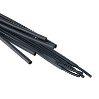 Набор термоусадочных трубок STEKKER HST-210-100M, длина 100 см., коэф. усадки 2:1, (50шт в упаковке) 39728