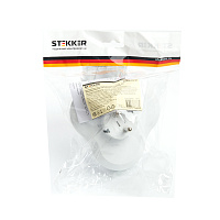 Разветвитель сетевой 3-местный с/з STEKKER ADP16-23-21, 250V, 16A, ABS пластик, белый 49165 Разветвитель сетевой 3-местный с/з STEKKER ADP16-23-21, 250V, 16A, ABS пластик, белый 49165