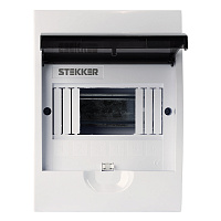 Бокс встраиваемый STEKKER EBX50-5/06-50 6 модулей, пластик, серия ArcaLight 50519