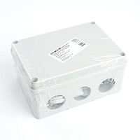 Коробка разветвительная STEKKER EBX10-310-55, 150*110*70мм,10 вводов, IP55, светло-серая (GE41242) 39999 Коробка разветвительная STEKKER EBX10-310-55, 150*110*70мм,10 вводов, IP55, светло-серая (GE41242) 39999