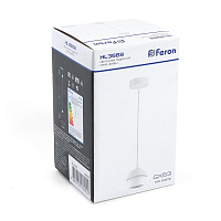 Светильник потолочный Feron HL3568 на подвесе GX53 15W 230V, белый 90*80 48089 Светильник потолочный Feron HL3568 на подвесе GX53 15W 230V, белый 90*80 48089