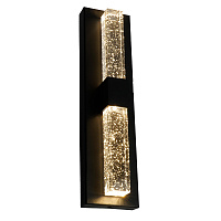 Светильник уличный светодиодный Feron DH2202 Катар 10W, 90*43*360мм, 3000К, черный (на стену вверх/вниз) 53094